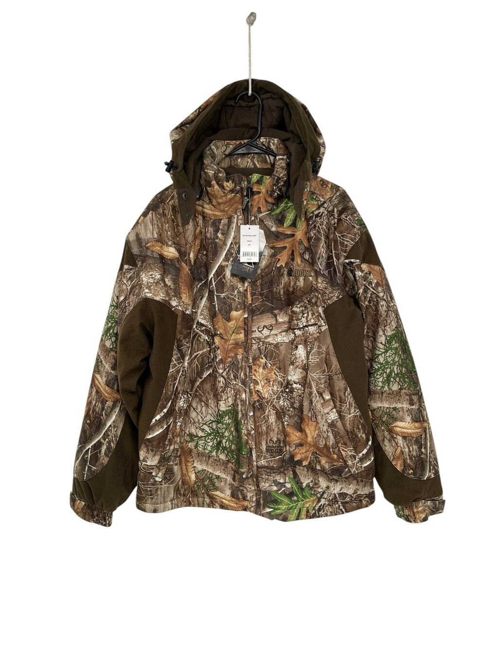 NWT Rocky Prohunter Parka Insulated Waterproof Camo Realtree Edge Size Large
